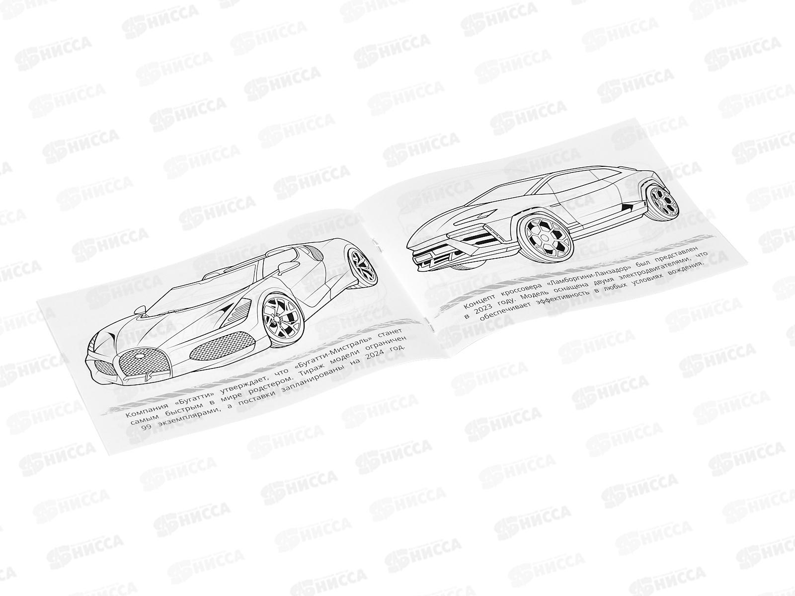 Раскраска &quotУМКА&quot 09164-6, Авто класса люкс, горизонтальная 210х140 ,8стр*100