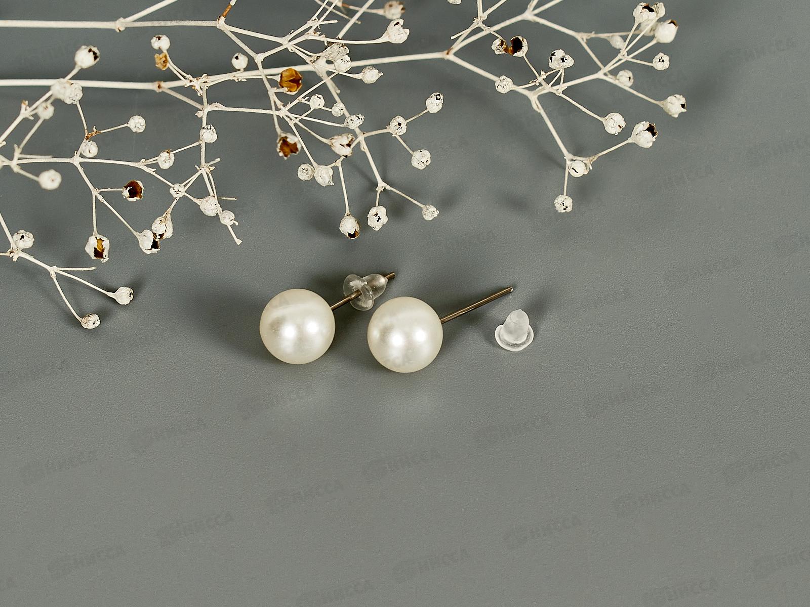 Набор бижутерии цепочка с кулоном+серьги гвоздики в асс №242