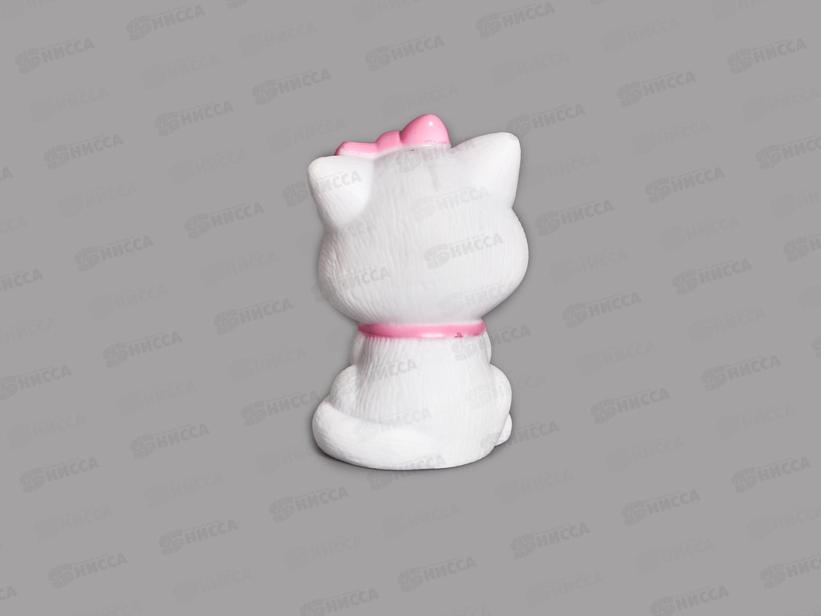 Игрушка пластизоль для ванны Кошечка, YF-CAT-01 в сетке