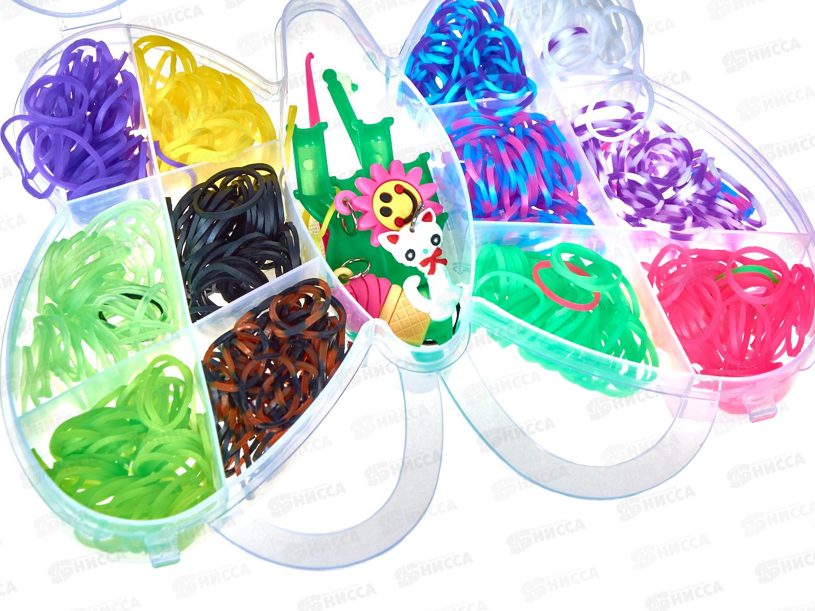 Набор резиночек для плетения Создай украшения из резиночек, Бабочка 17,5*10, REZ-125597