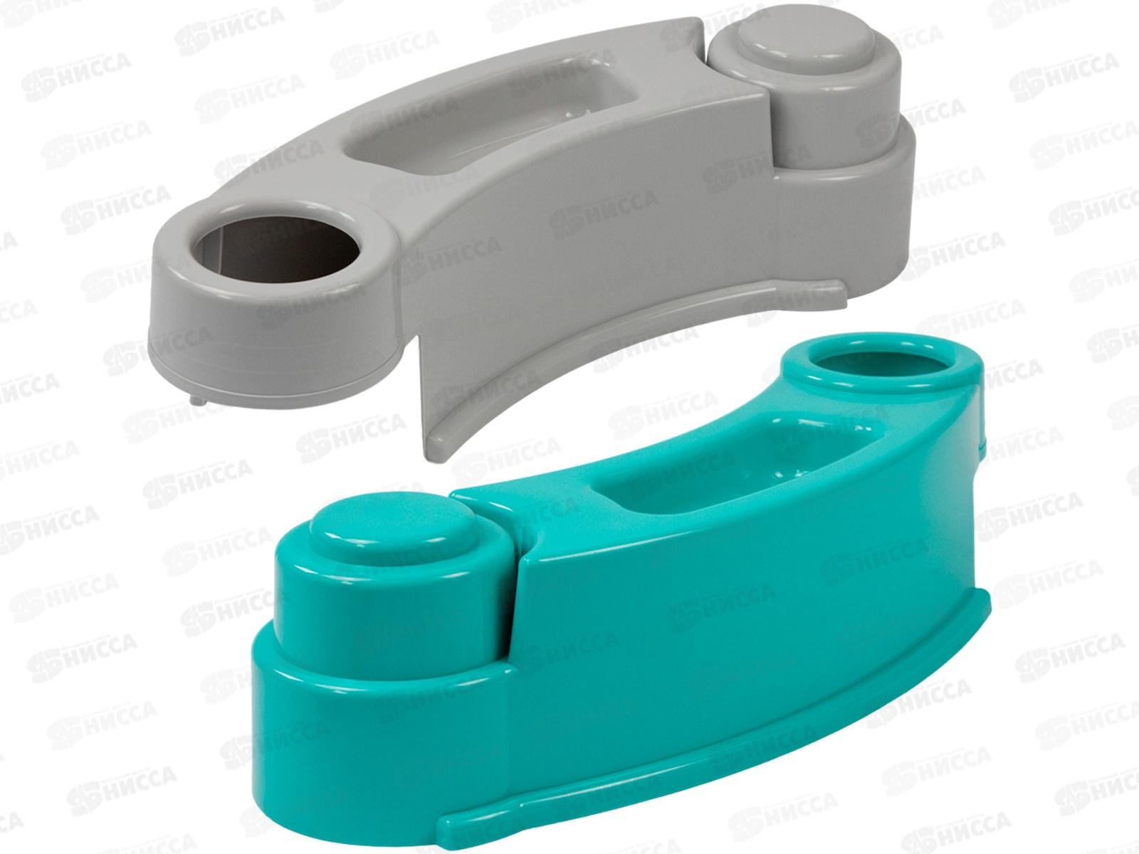 Песочница модульная Крокотам 8 сегментов бирюзовый и серый 8П431813