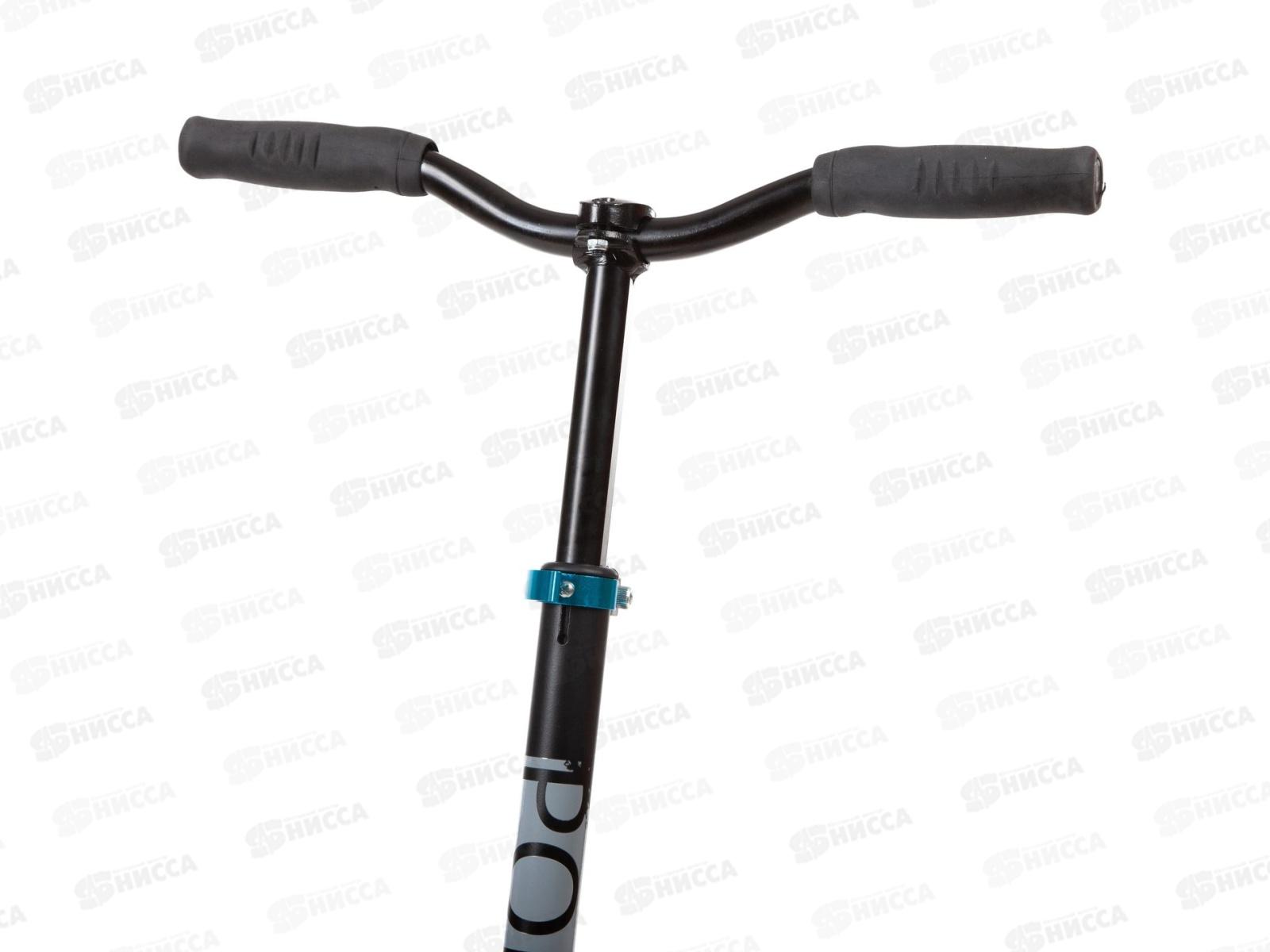 Самокат NOVATRACK POLIS PRO черный 230.POLIS.BK21