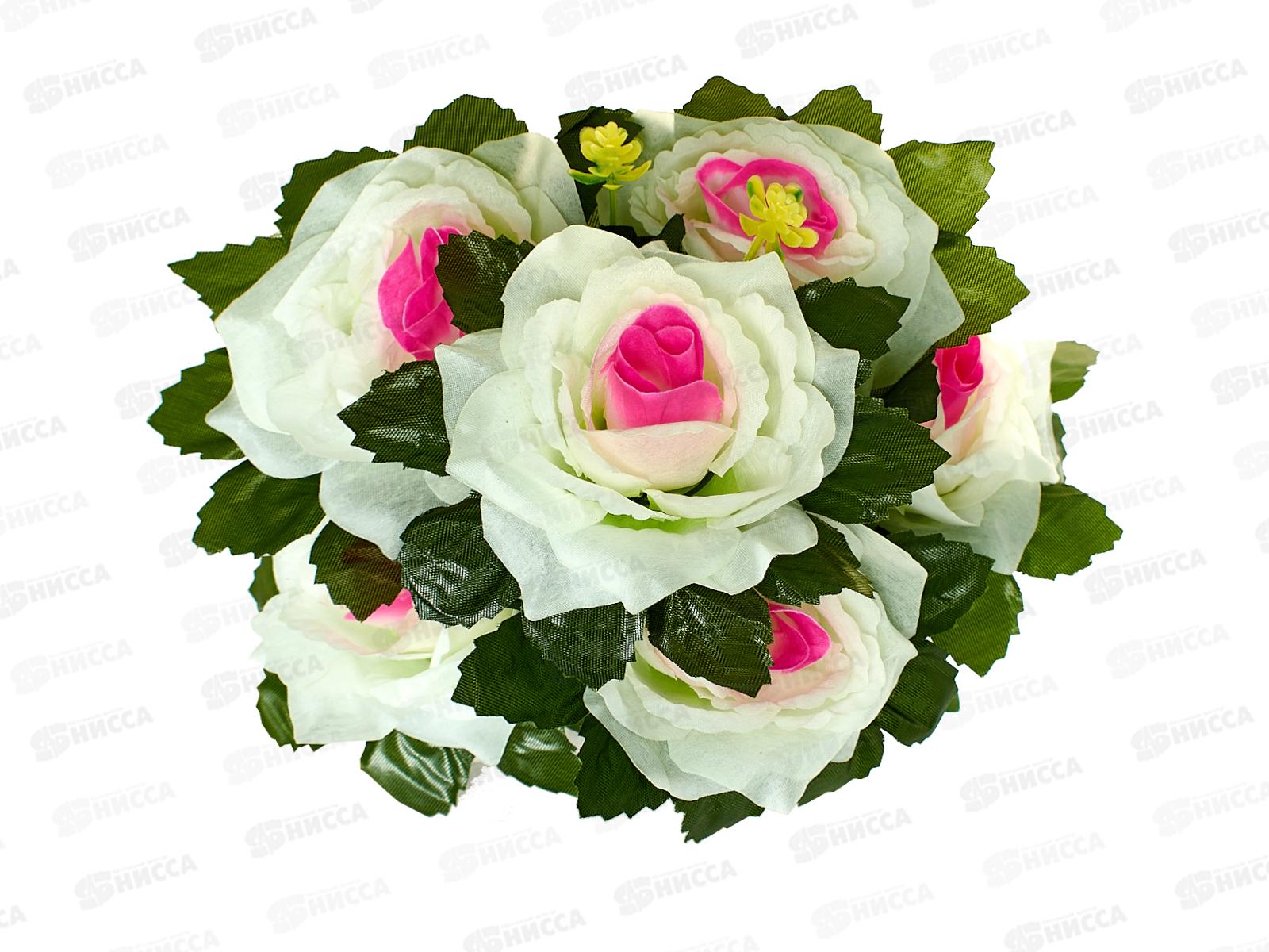 Букет роз 6голов 48см микс 8514 *2/20