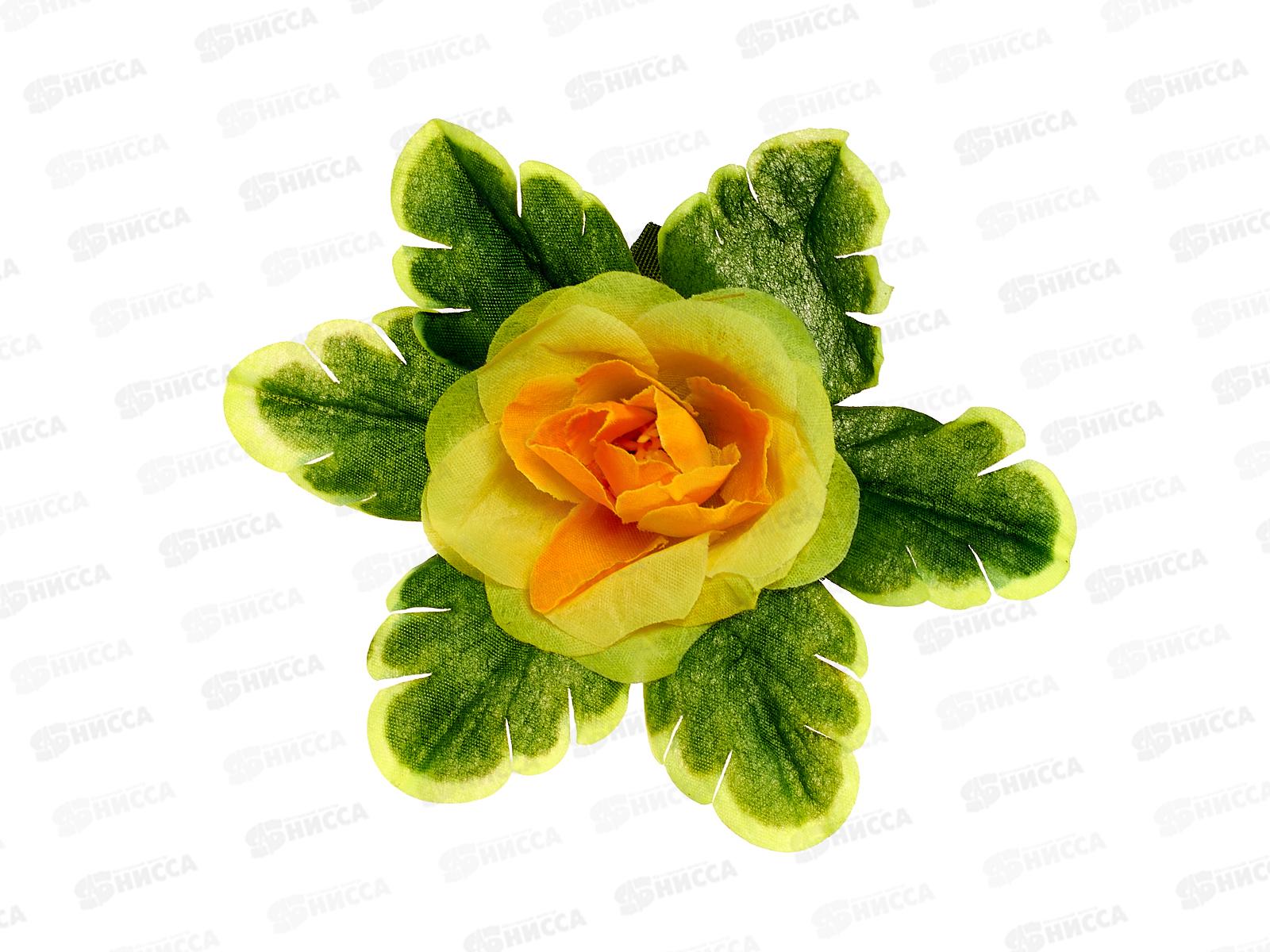 Цветы искусственные 30см роза микс 6835 *20/600