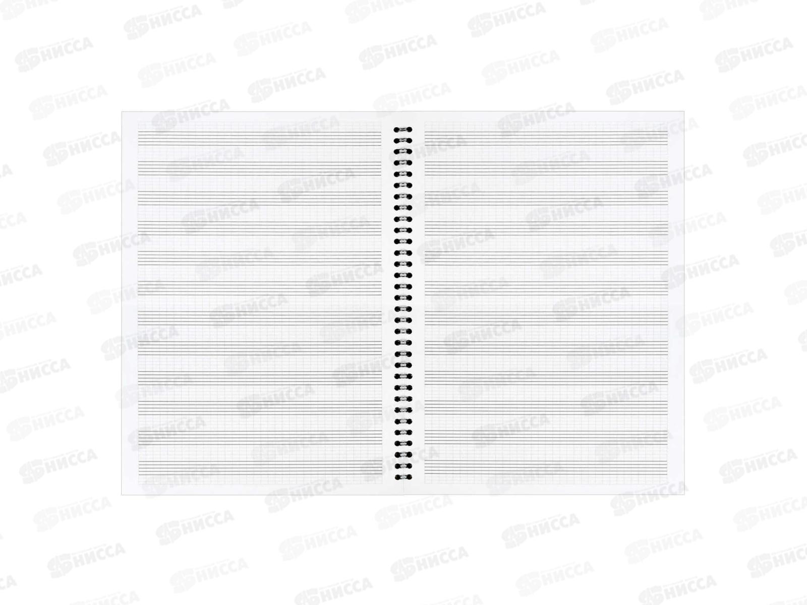 Тетрадь нотн. 32л ФЕН Энергия звука А4, греб. 69902 *20