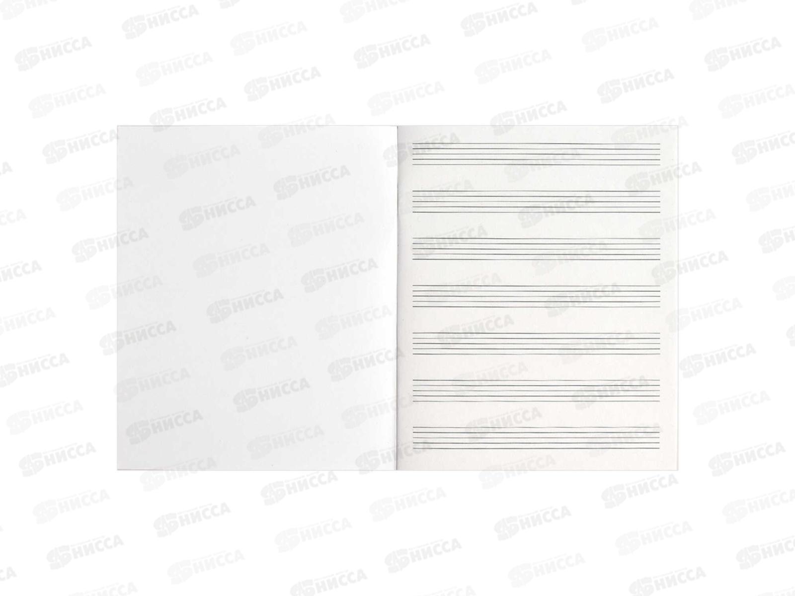 Тетрадь нотн. 24л ФЕН А5 Уличный музыкант, мл.кл., 67536 *50