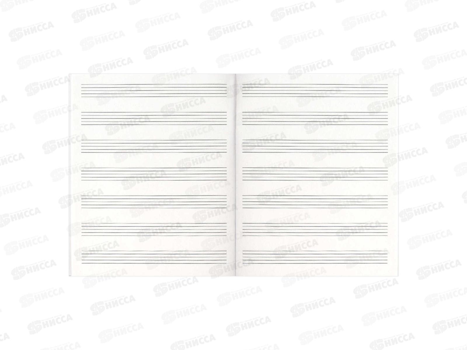 Тетрадь нотн. 24л ФЕН А5 Уличный музыкант, мл.кл., 67536 *50