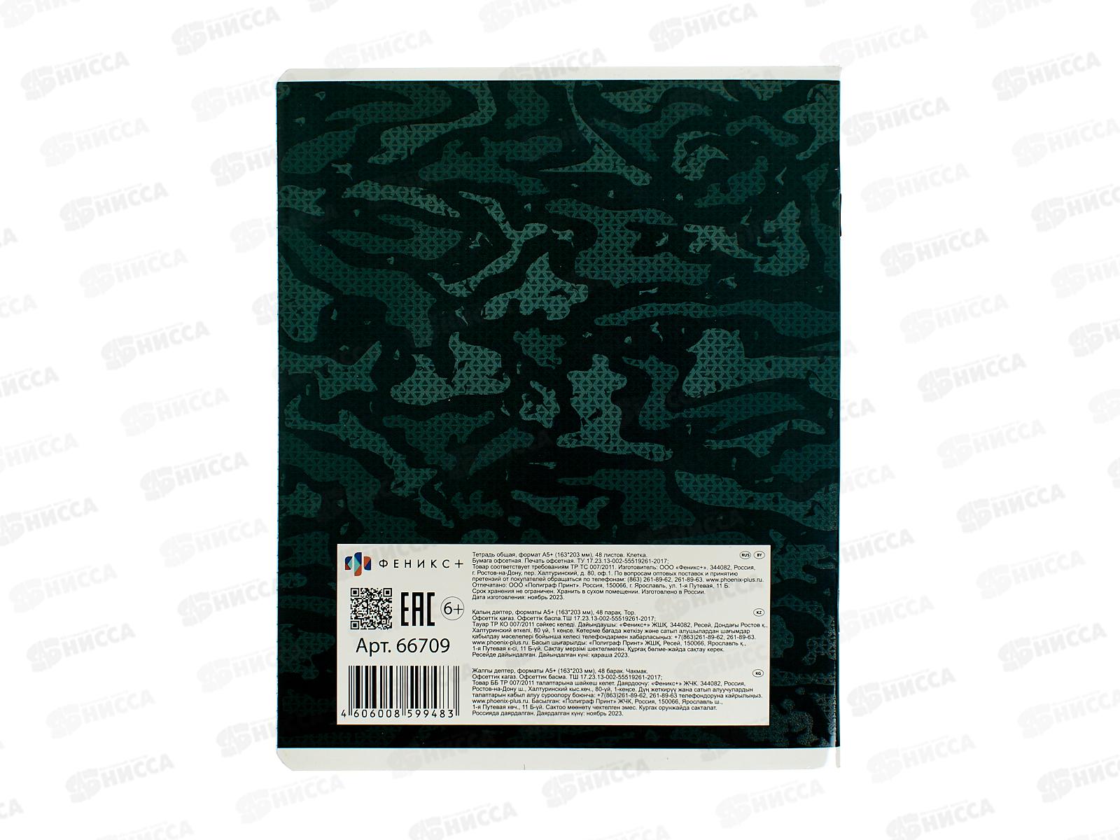 Тетрадь 48л кл. ФЕН Символика, мел, офс., 66709 *10/60