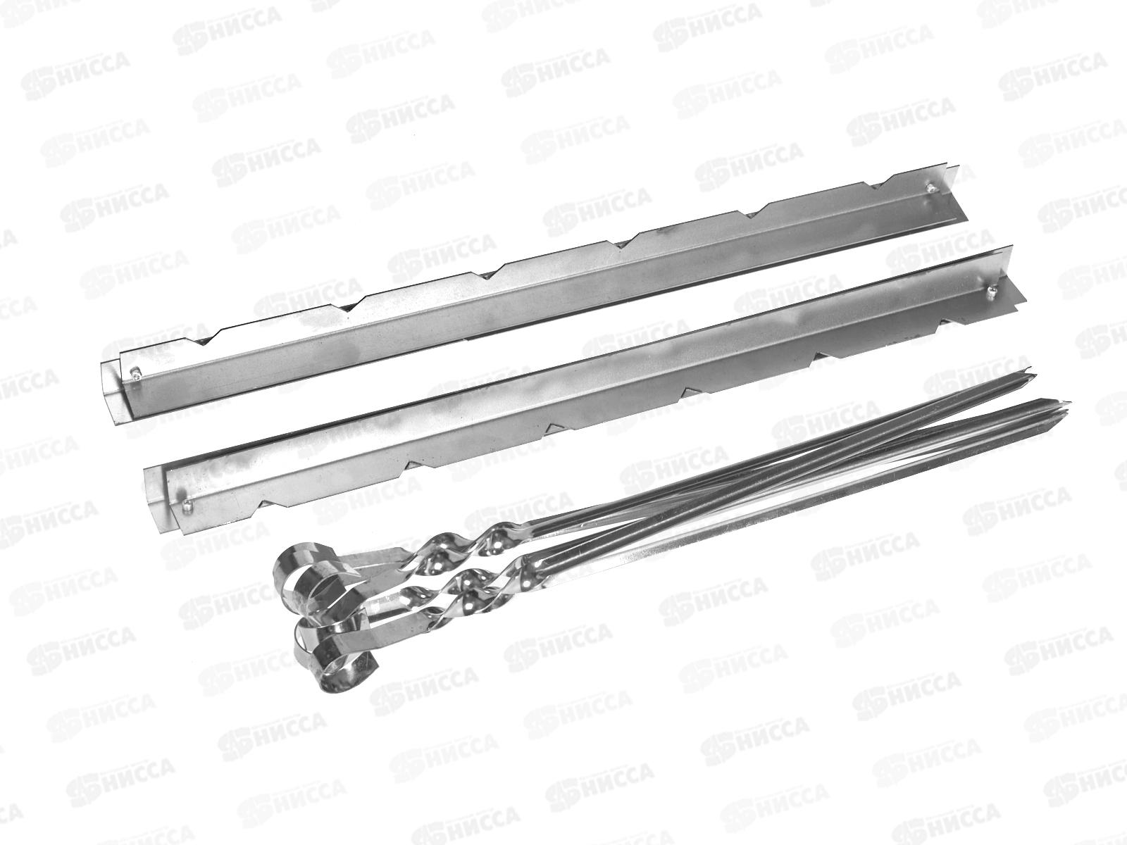 Мангал сборный 420*400*250мм &quotТаганок&quot +6 шамп. BOYSCOUT *10 61234