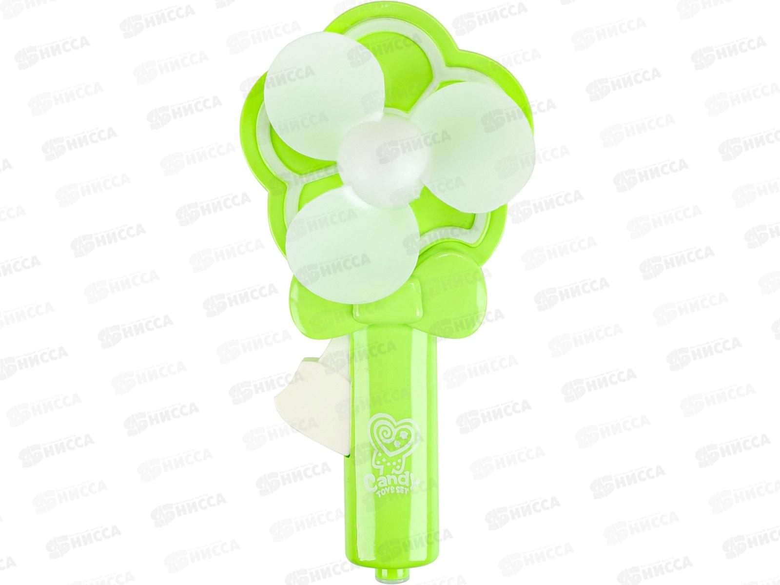 Вентилятор детский &quotЦветик&quot микс (со свистом), ИК-0964  *24