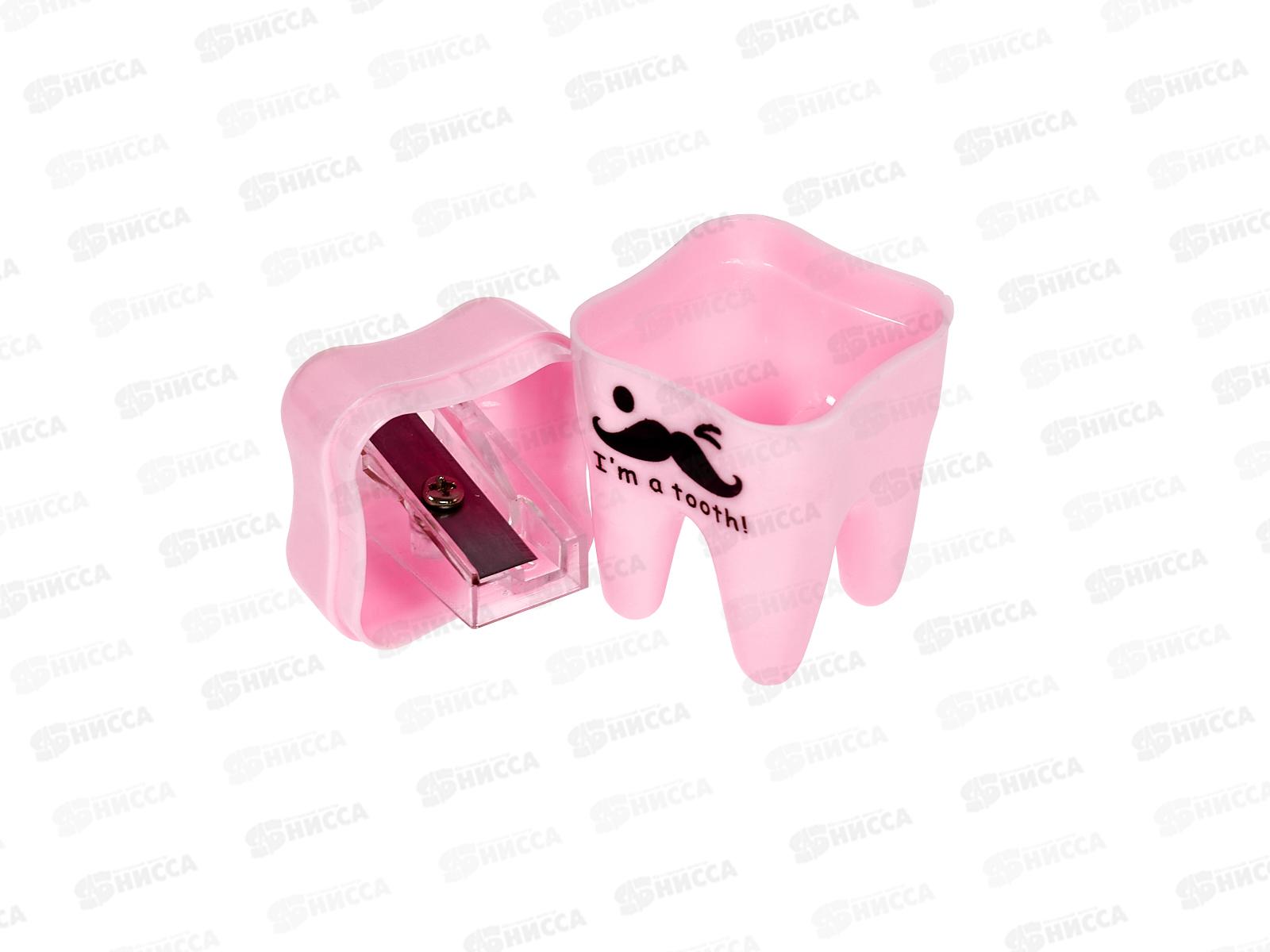 Точилка deVENTE Зубик с контейнером 1 отверстие. 8031905 *22/240