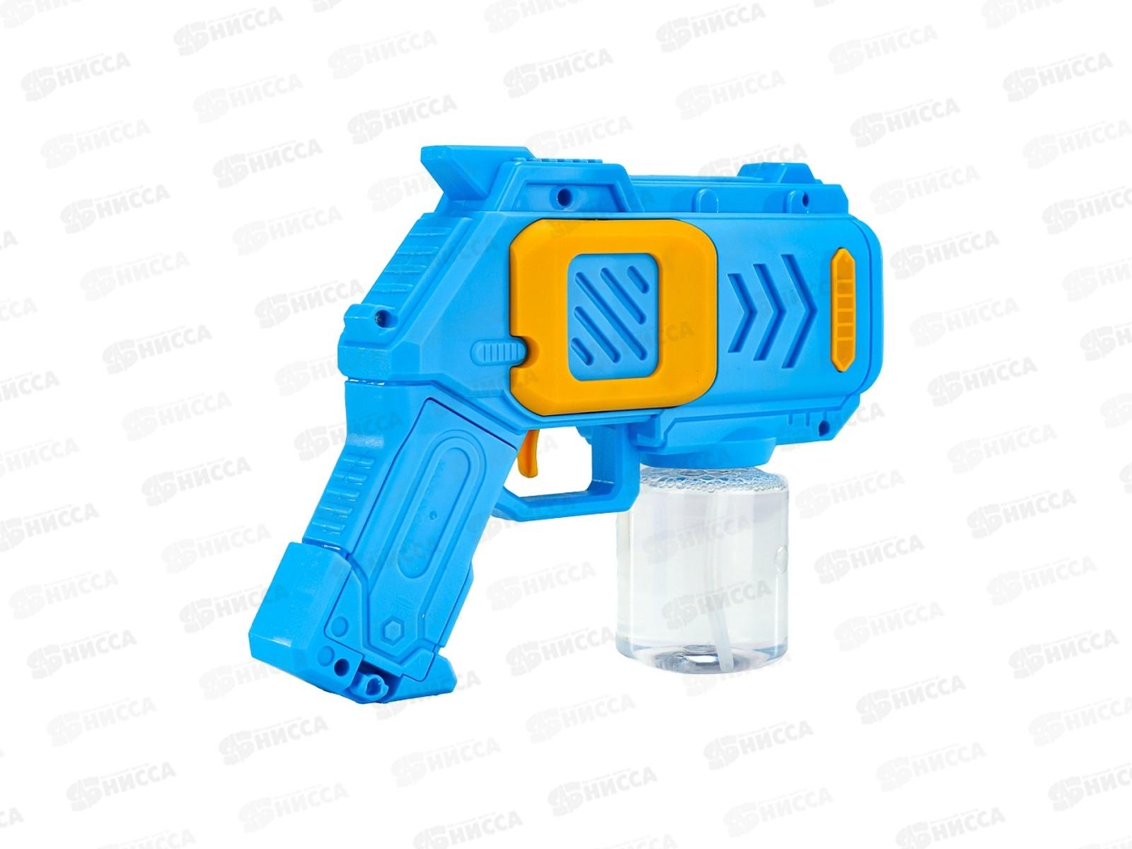 Генератор мыльных пузырей 100мл, МП-7688 голубой