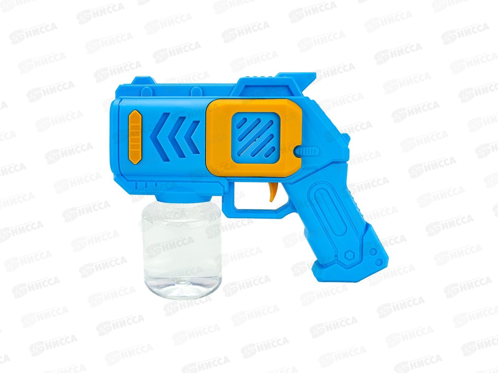 Генератор мыльных пузырей 100мл, МП-7688 голубой