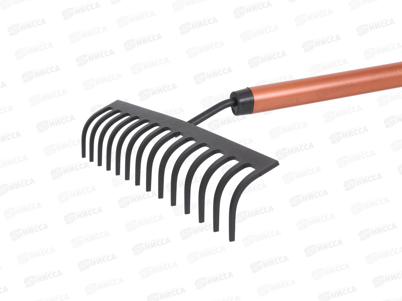 Грабли 14-зубые с дюралевым черенком легкие 0971 K.T.