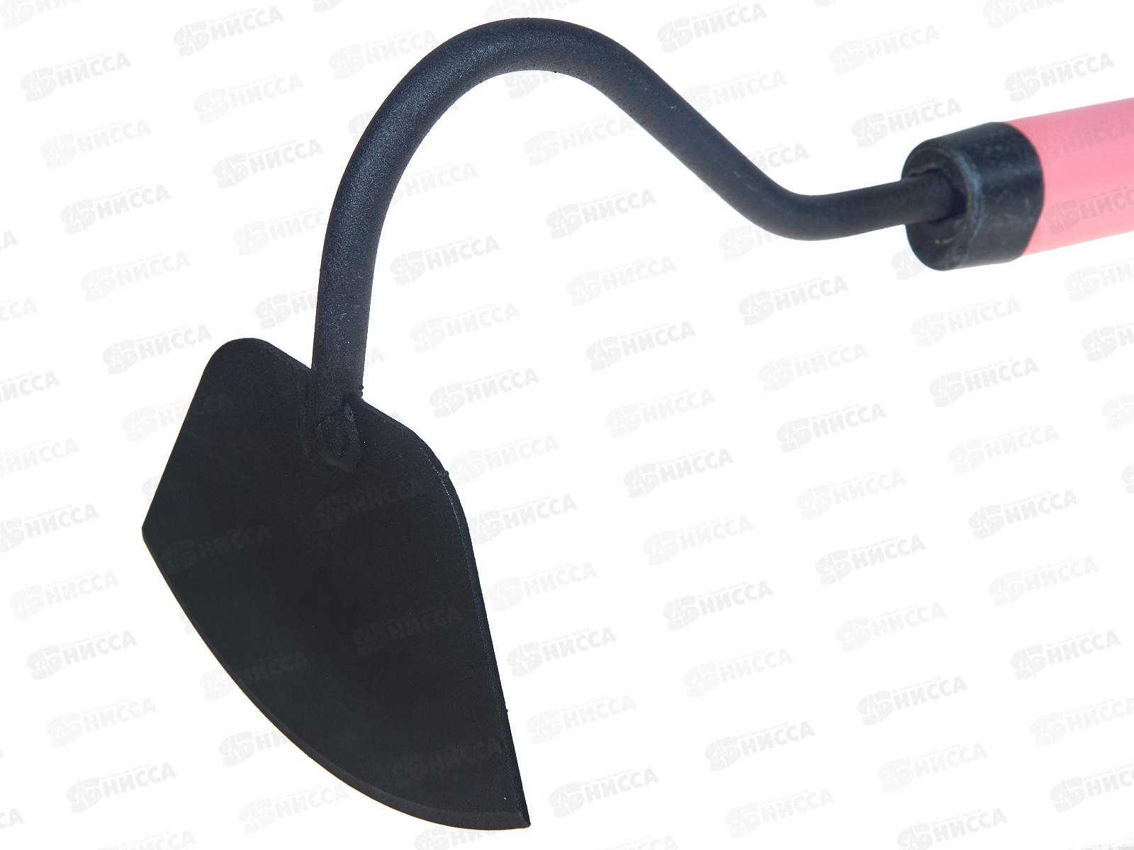 Мотыга Чибис со стальным черенком (черный/розовый) 1630