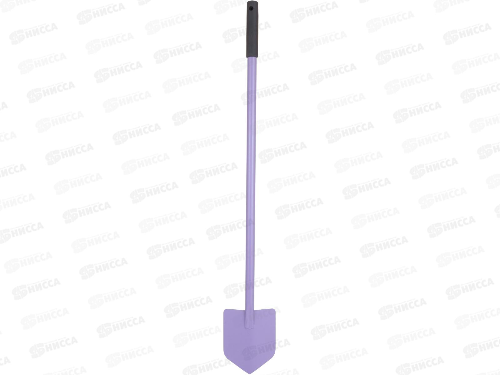 Лопата тепличная со стальным черенком (фиолетовый) 1639