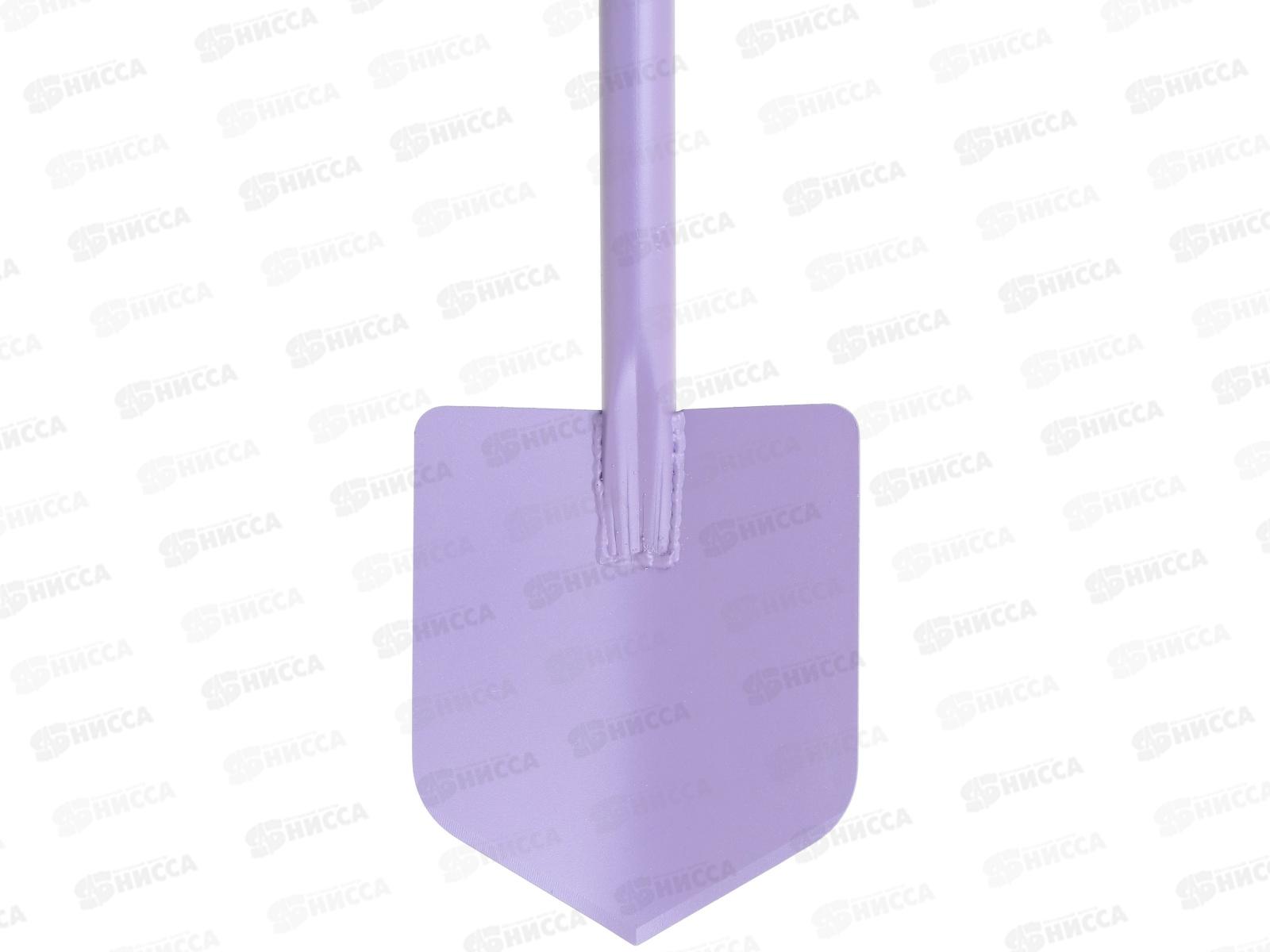 Лопата тепличная со стальным черенком (фиолетовый) 1639