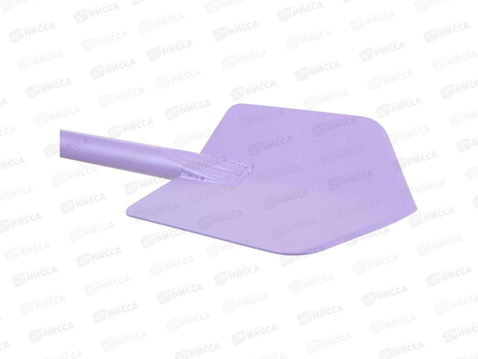 Лопата тепличная со стальным черенком (фиолетовый) 1639