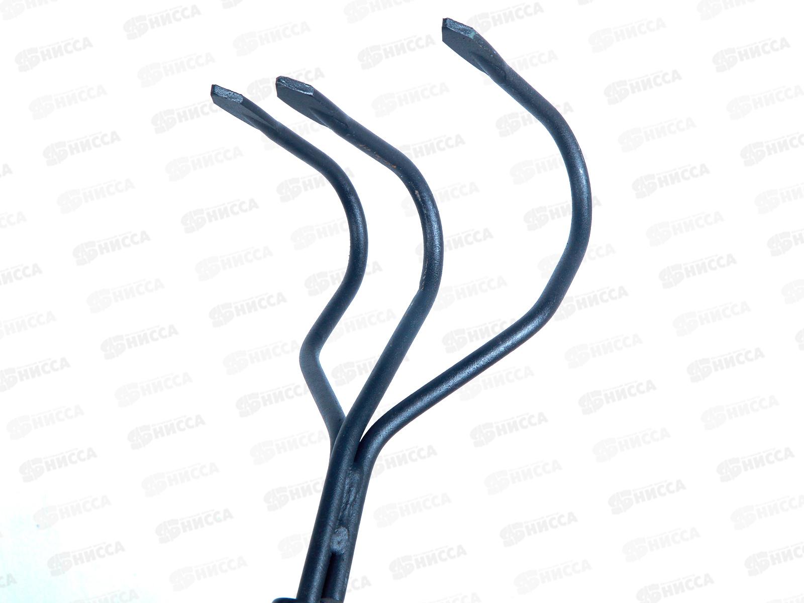 Культиватор Дракон трехзубый со стальным черенком чер/фиол 120см 1641