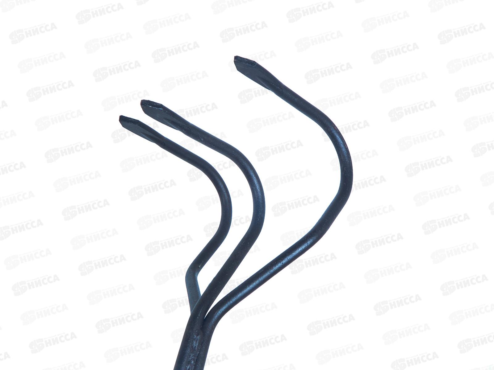 Культиватор Дракон трехзубый со стальным черенком чер/роз 120см 1642