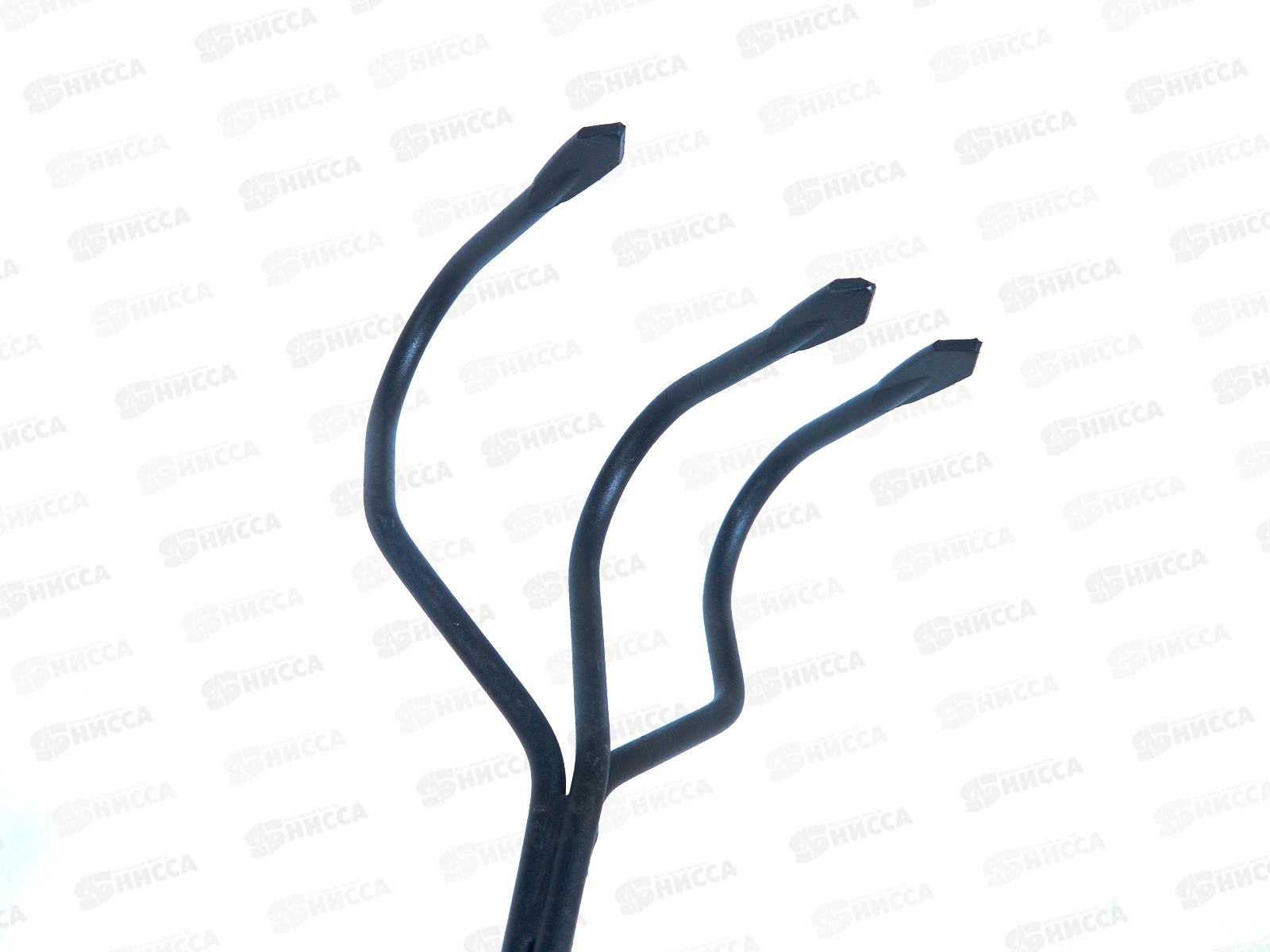 Культиватор Феникс трехзубый со стальным черенком чер/роз 1644