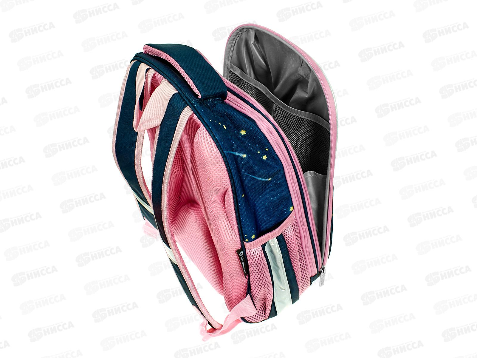 Рюкзак SchoolФормат Ergonomic Light space cat. д/дев. РЮКЖКМБ-СПК