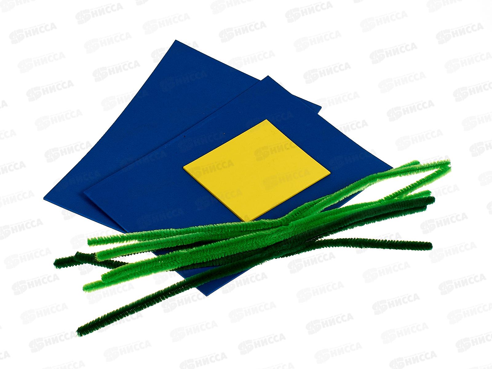 Набор д/творч. АЛЬТ Творим из фоамирана, Цветок Василёк 2-284/04 *10