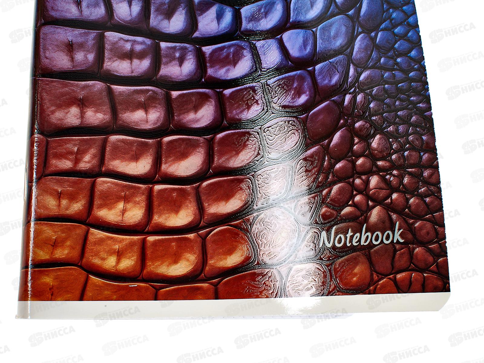 Тетрадь 96л кл. АКАД Рептилия. Кожа EAC-15178/5 *10/30