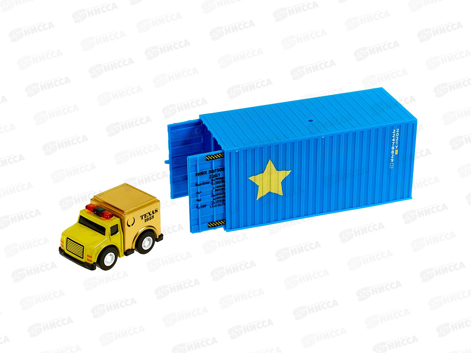 Машинка-сюрприз инерц. &quotГород гонок&quot спецтехника 1002965