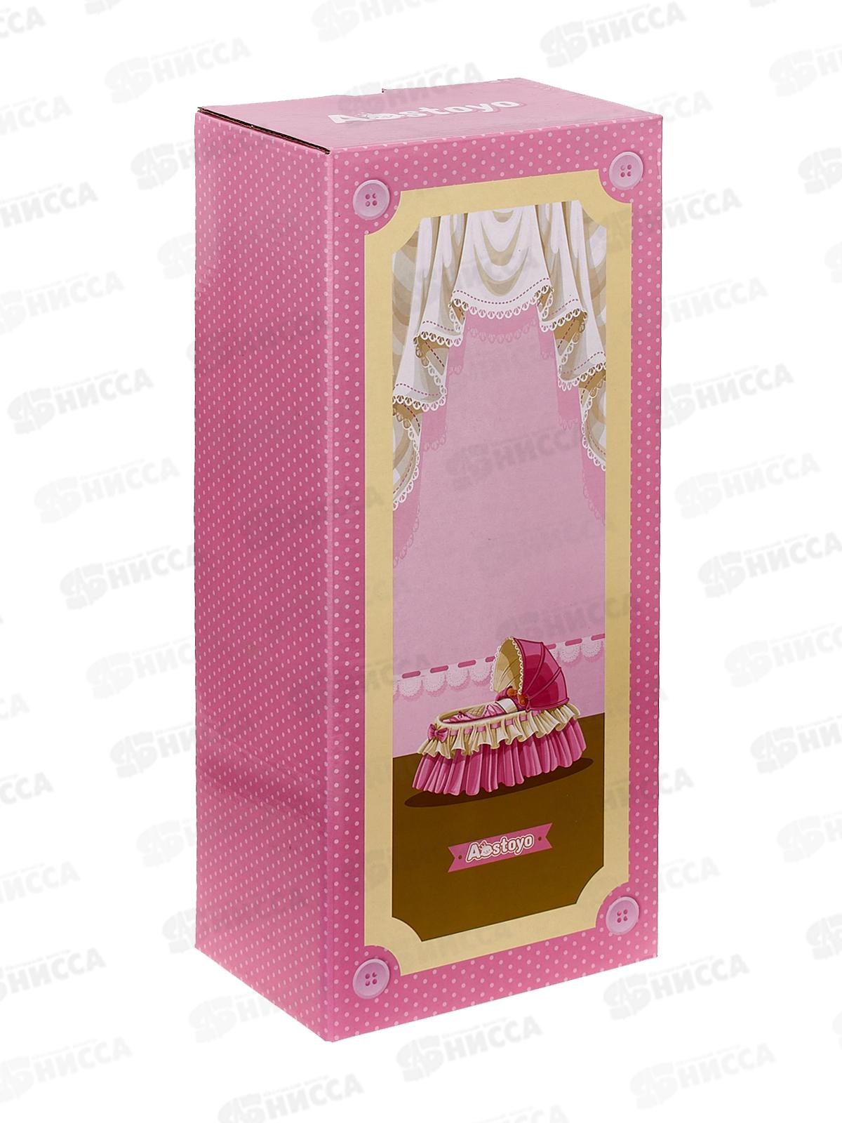 Кукла 38см 2365001 виниловая, пьет и писает, в коробке 37*11*14,5см