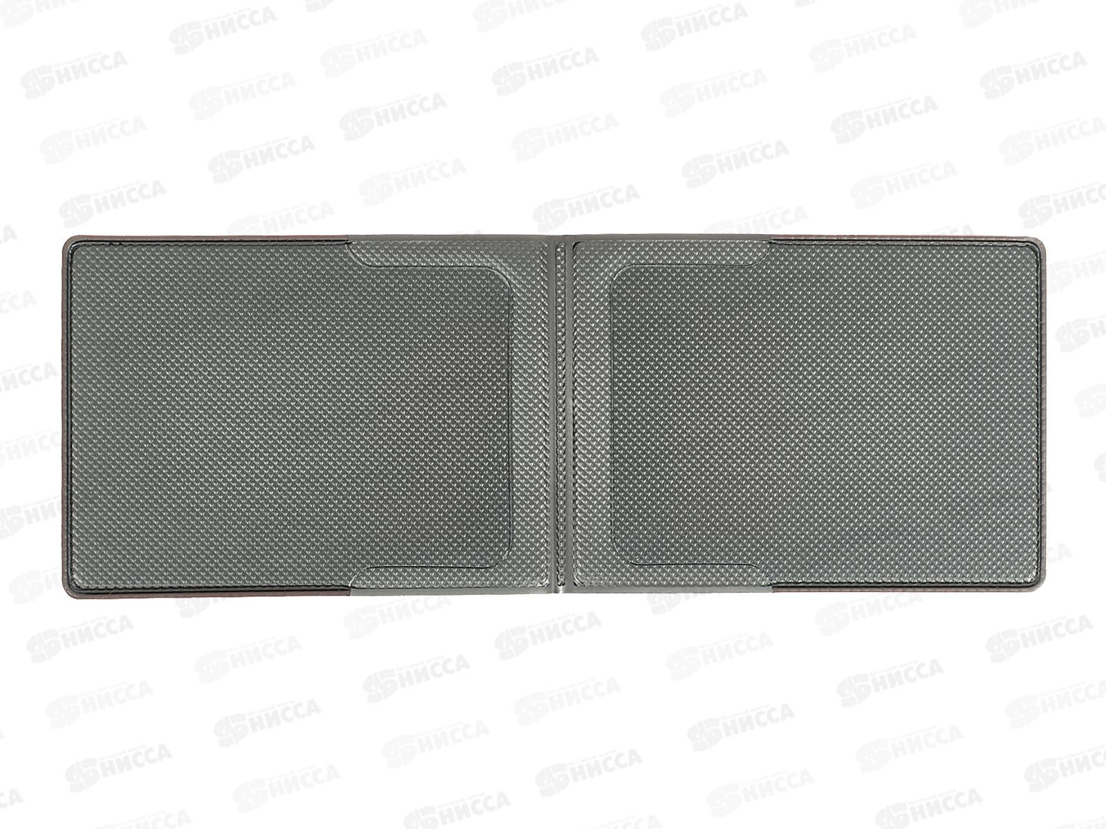 Обложка д/удост. ДПС Ветеран боевых действий красный 80*215мм 2100.102 *100