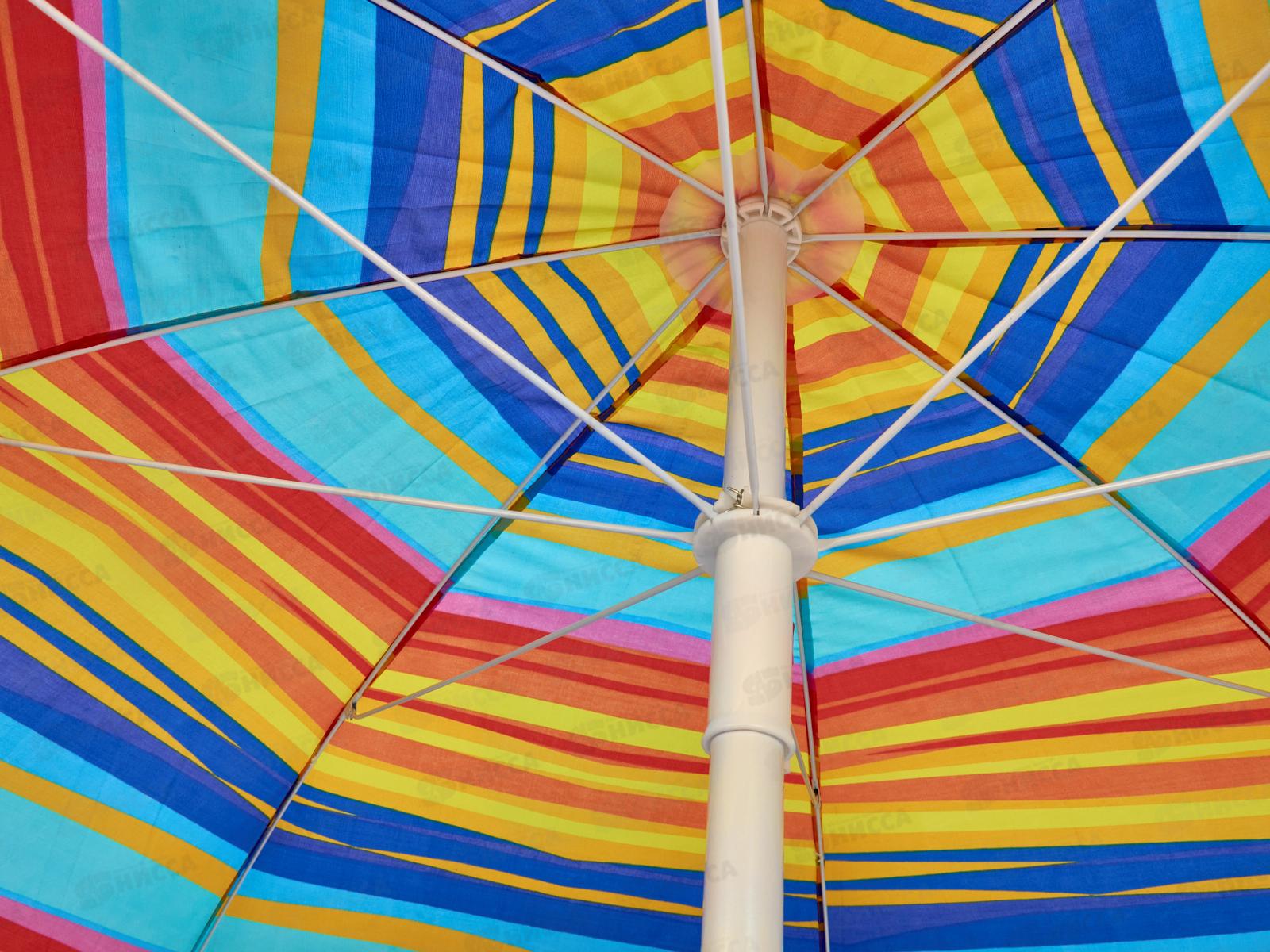 Зонт пляжный d 2,00м с наклоном (22/25/170Т) N-200N-SО NISUS 279198