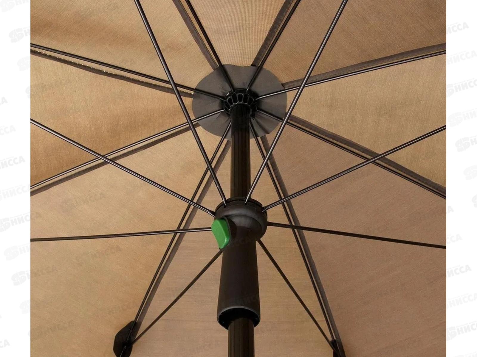 Зонт пляжный d 2,4м прямой п/закр (19/22/210D) N-240-TР NISUS, 243527