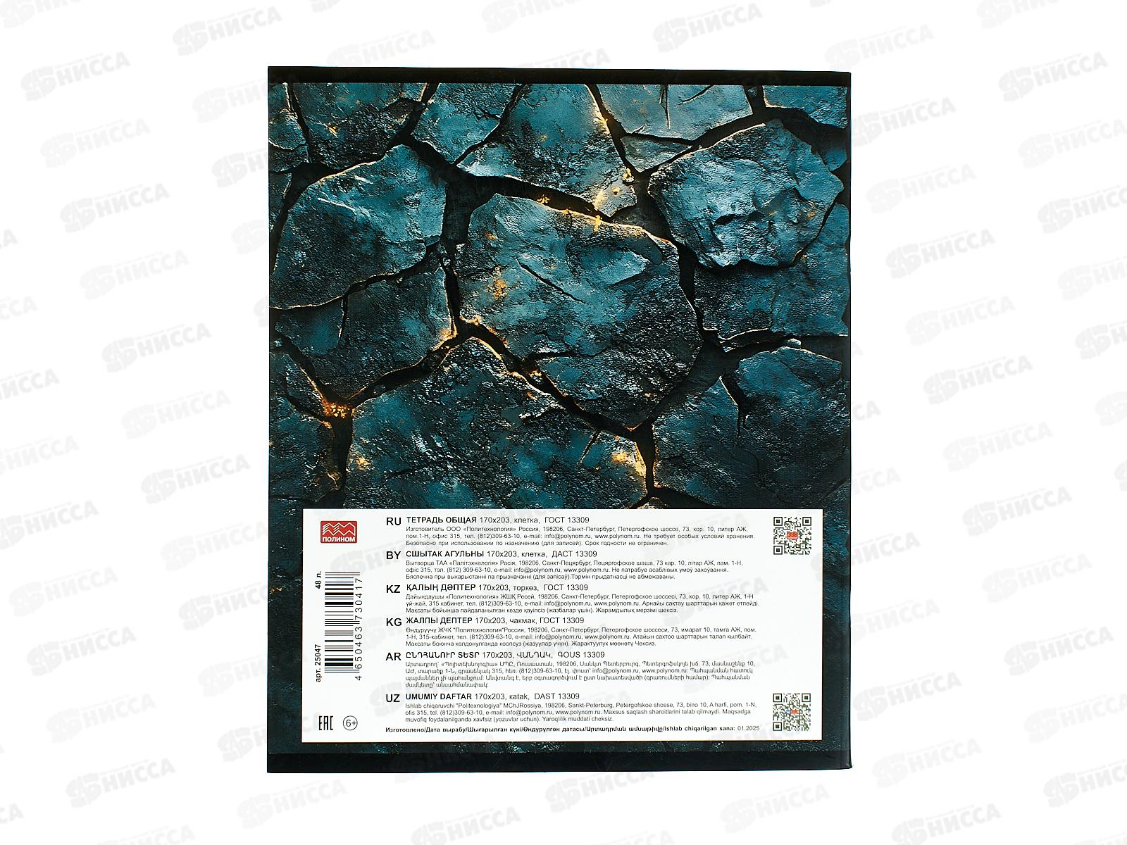 Тетрадь 48л кл. ПЛН HARDCORE Информатика. скрепка 25047 *40