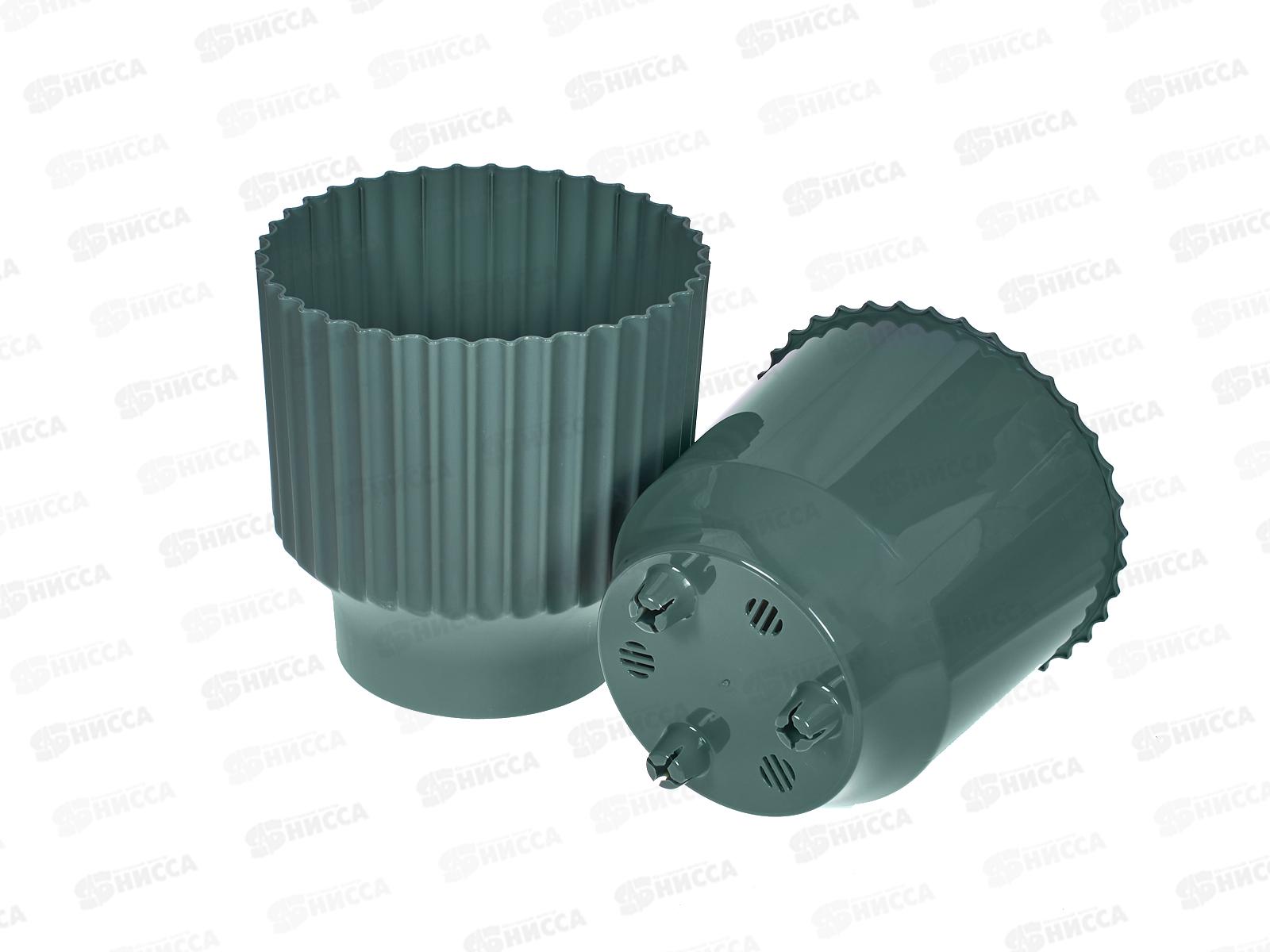 Горшок д/цветов Аркада 2,85л Нефрит с вкладкой, д.17 н.15,5  *9