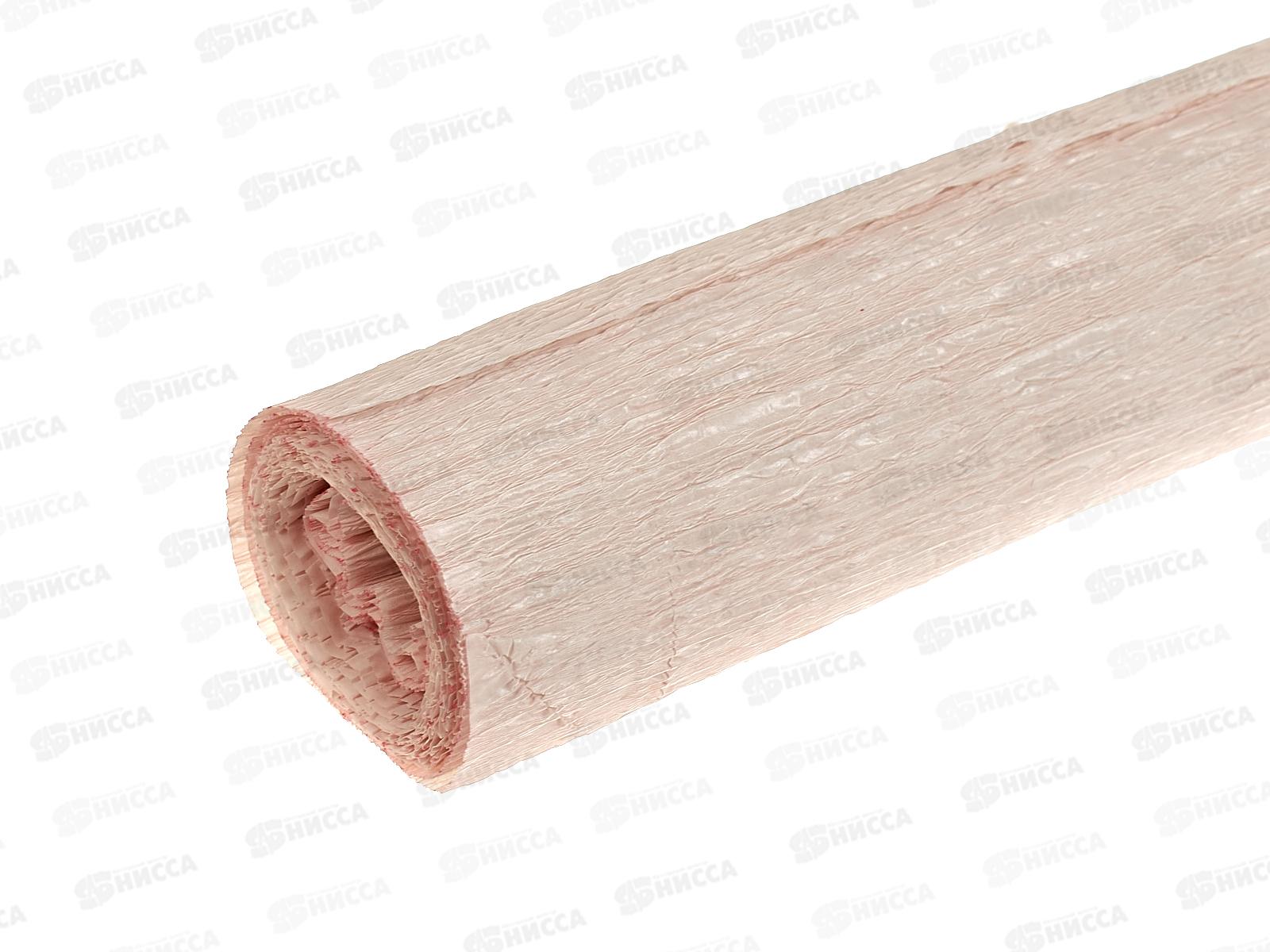 Бумага гофр. рулон Darvish 50х2м, бело-розовый, DV-2929-46 *1/50