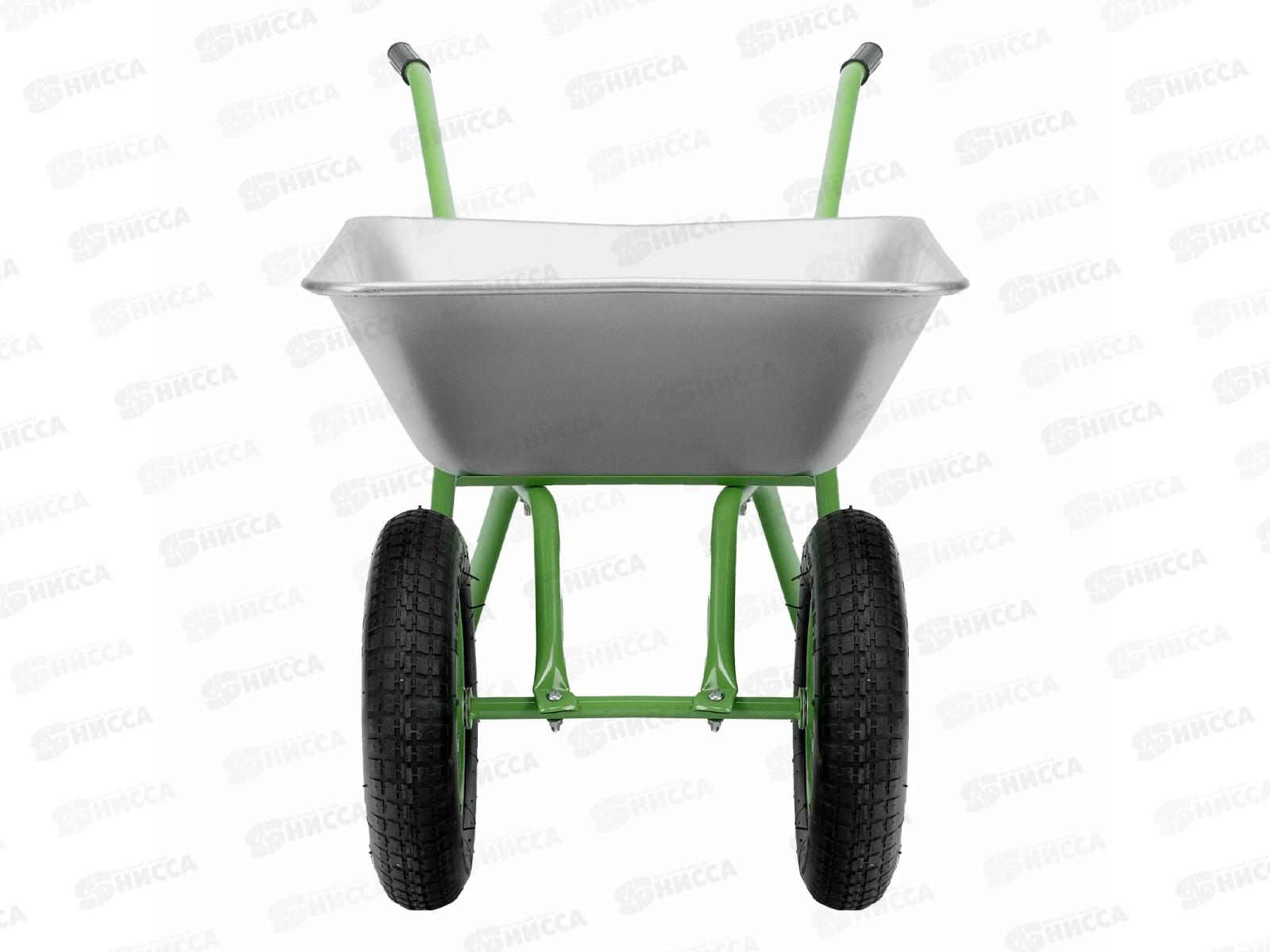 Тачка сад. 65л 2-х колес. 120кг Сибртех, 689135