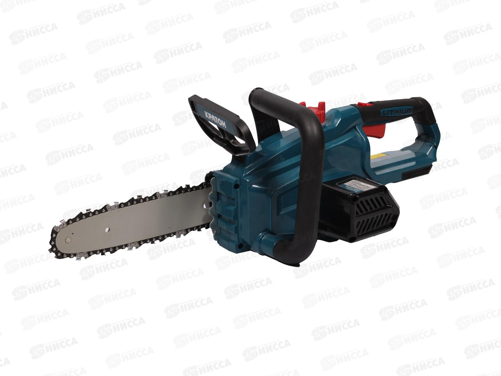 Пила цепная аккумуляторная 18В без батареи и зарядного, Кратон CHS18CD-250-OFA