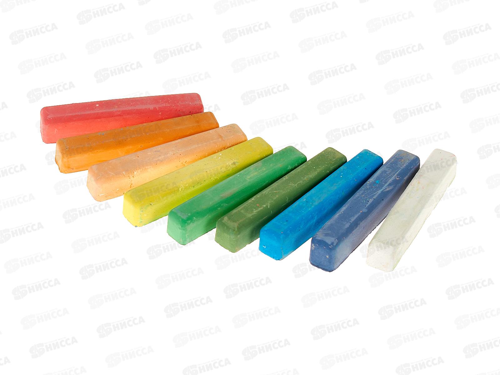 Мел Mazari  9шт цветной, к/к  M-17312 *28