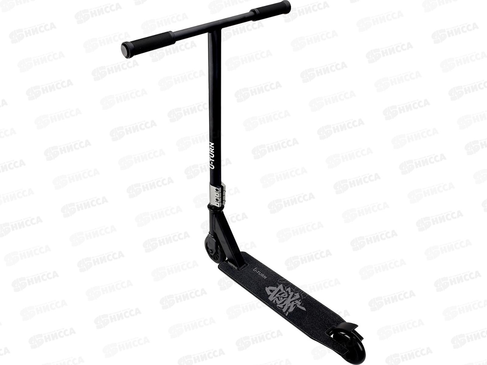 Самокат трюковой TWIST СМК-1868 (66х11х77) 80кг, черный  *4