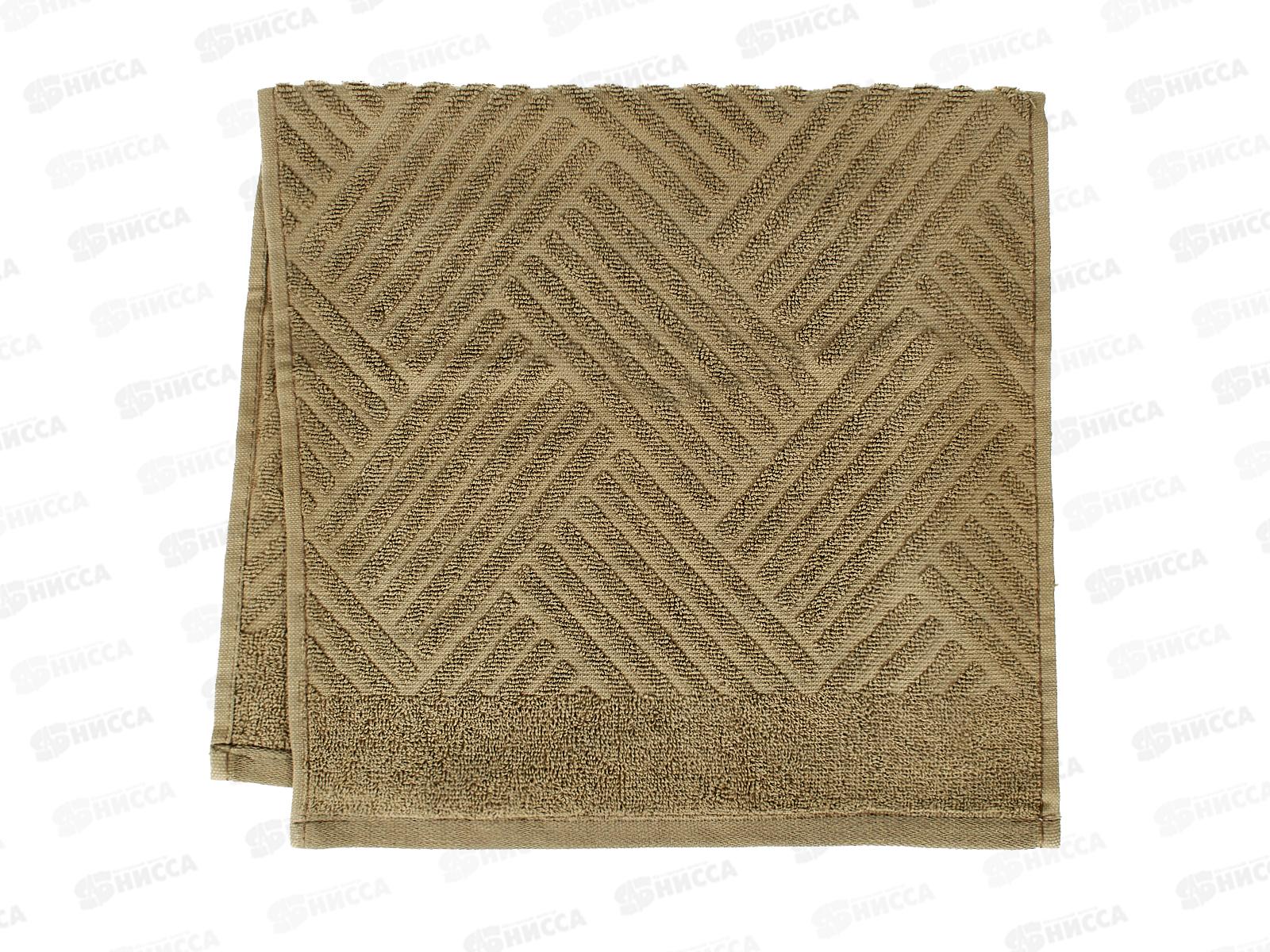 Полотенце махровое 30*60 LuxoR Брейд капучино