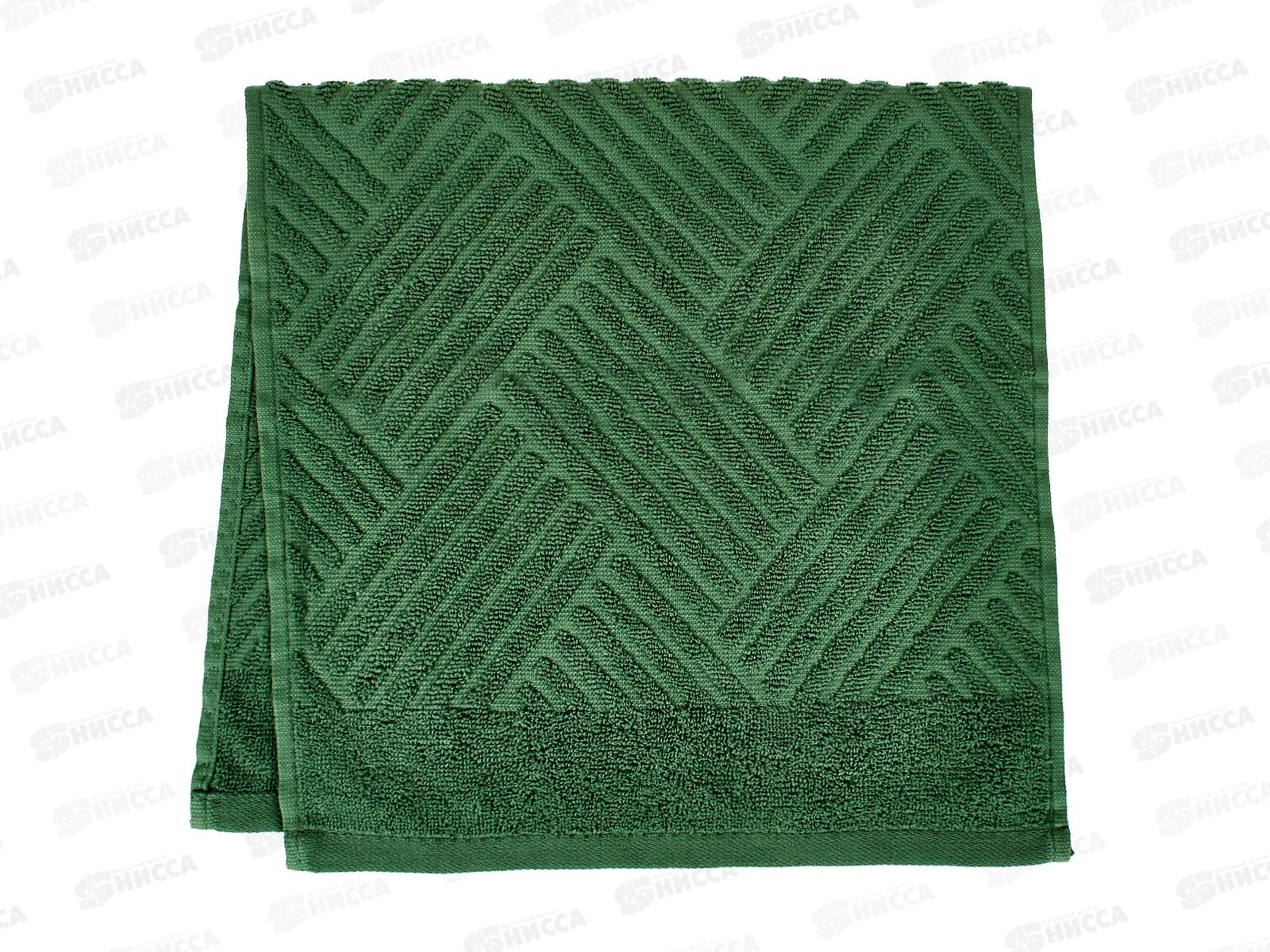 Полотенце махровое 30*60 LuxoR Брейд хвойный