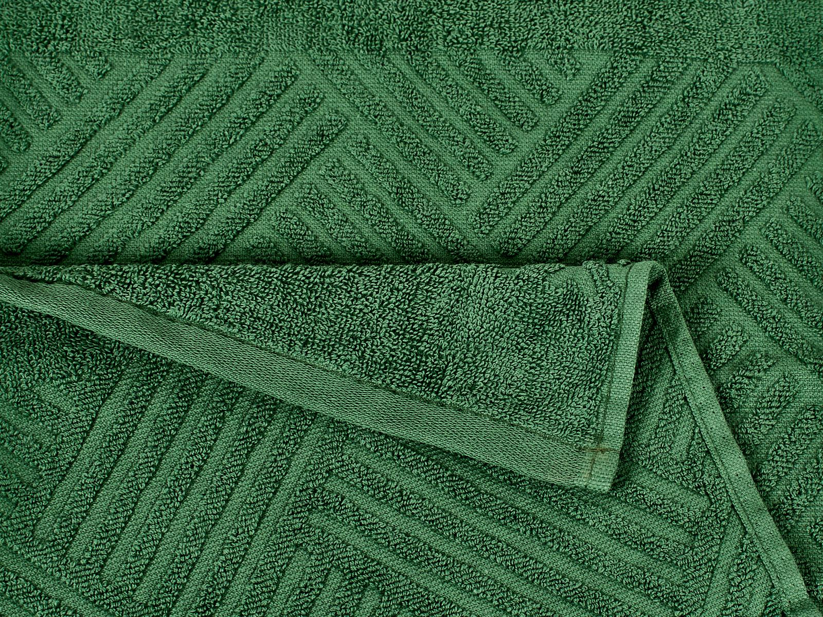 Полотенце махровое 30*60 LuxoR Брейд хвойный