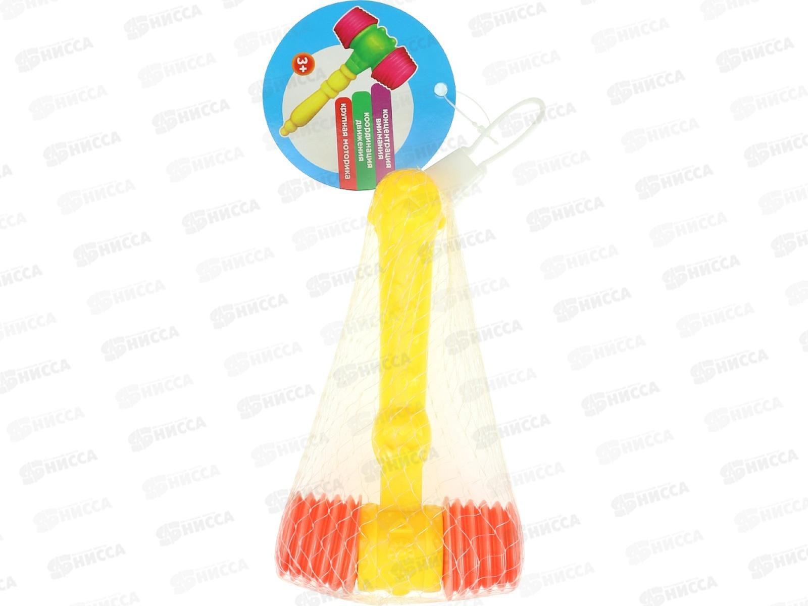 Молоток-пищалка 15,5х8,5см в сетке ИМ-0162