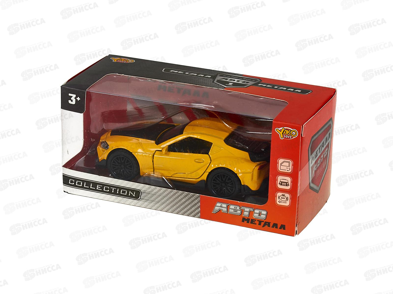 Машинка металл 1:36 (12,2х5,2х3,6см) микс, М1523-11А-1 в коробке