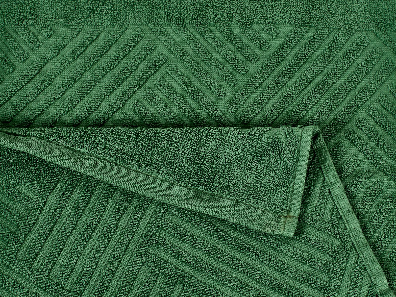 Полотенце махровое 50*90 LuxoR Брейд хвойный