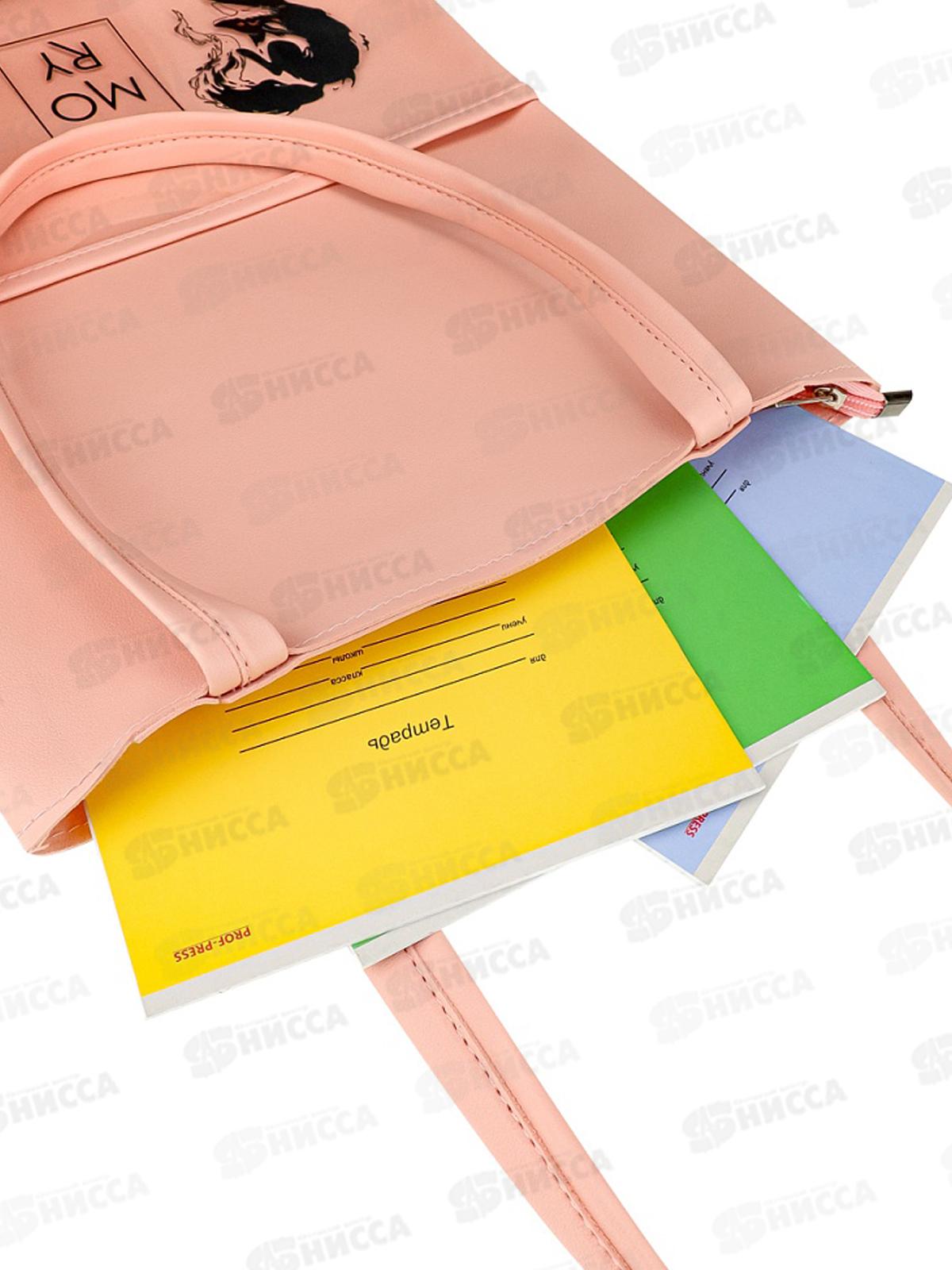 Сумка-шоппер ПП Английский и животные - 3, СМ-7373 ПУ, 36х30см