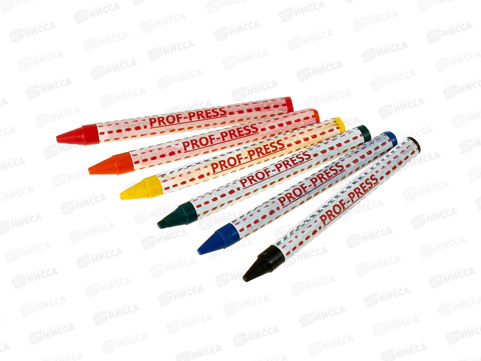 Мелки восковые ПП Квадроциклы 6цв, ШМ-4529 *80