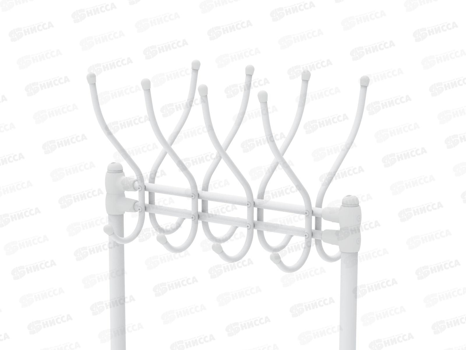 Вешалка гардеробная с полками ВГП60-8/МБ белый