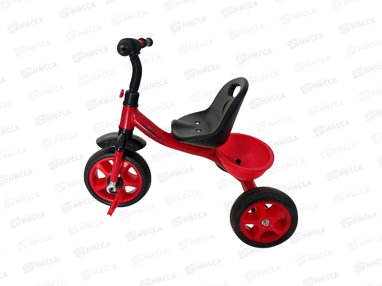 Велосипед трехколесный МЕТЕОР, красный, ВЛ-2657